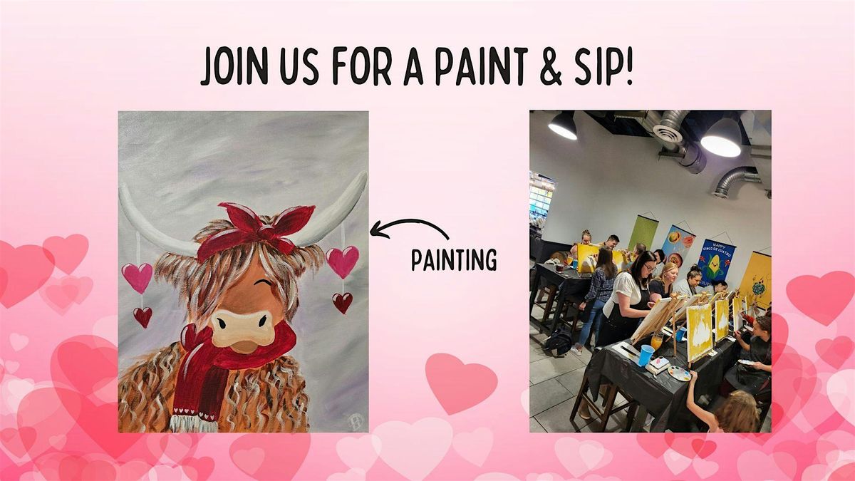 Paint & Sip - Highland Valentine