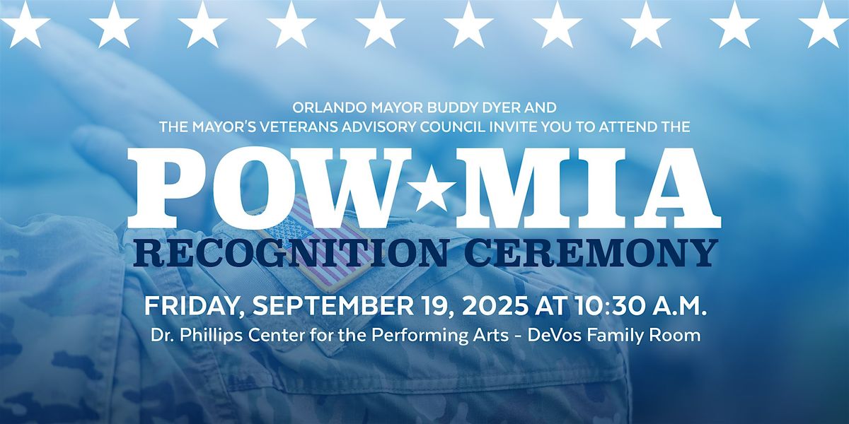 2025 POW\/MIA Recognition Ceremony
