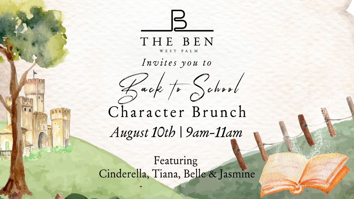 A Back to School Character Brunch at The Ben