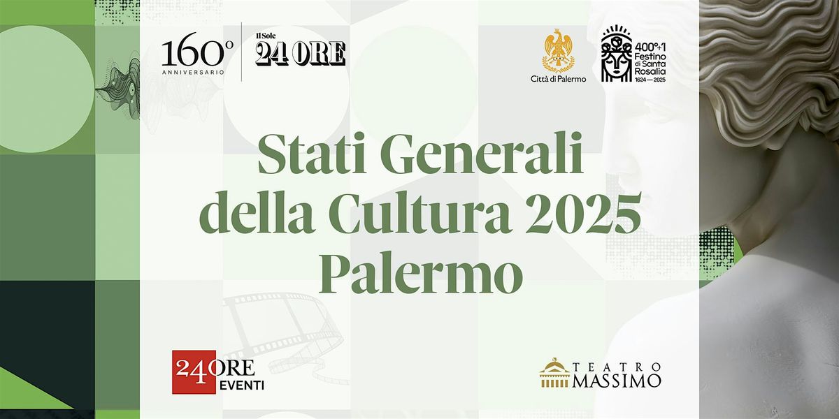 Stati Generali della Cultura 2025 - Palermo