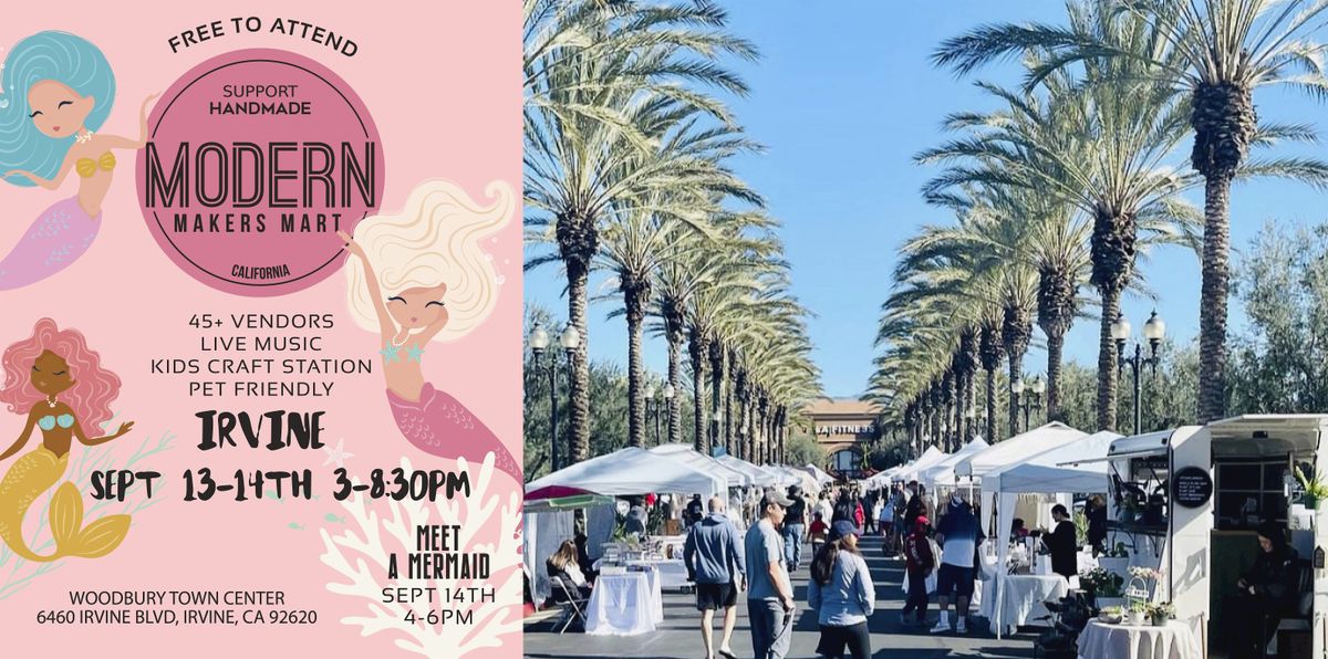 Modern Makers Mart Brings Mermaids & Makers to Irvine!