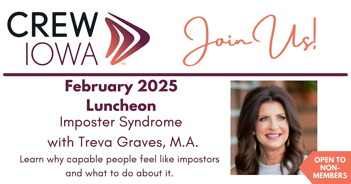 CREW Iowa February 2025 Luncheon: Rethinking Imposter Syndrome