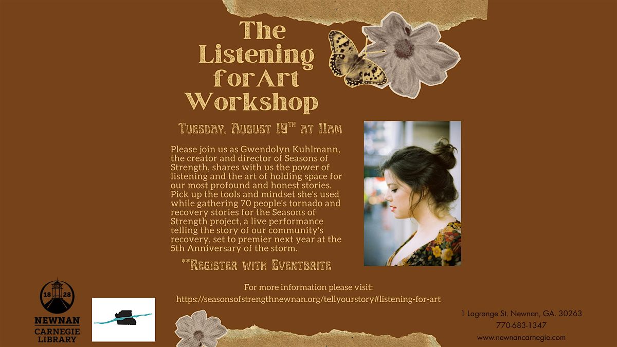 The Listening for Art Workshop