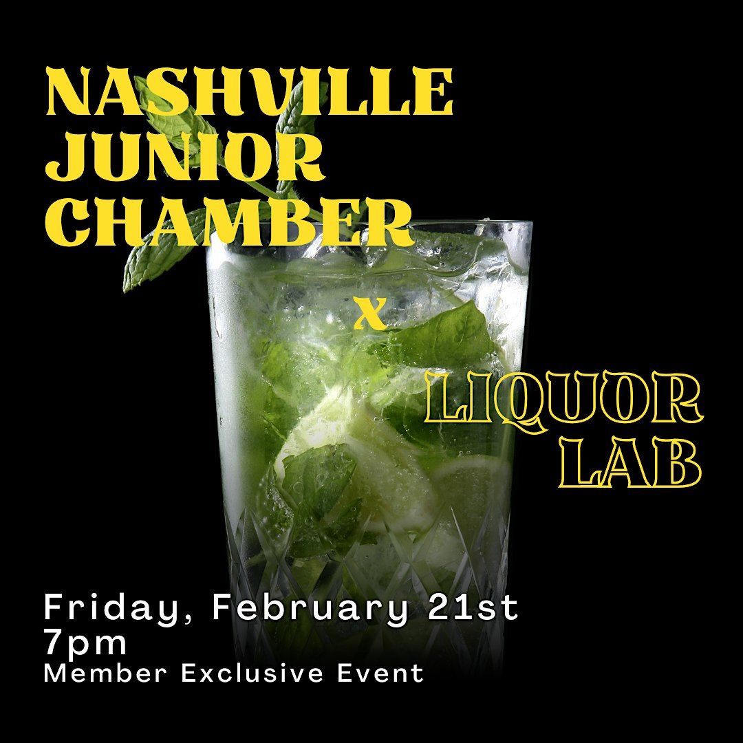 NJC *Members-Only* Mixology Class at Liquor Lab