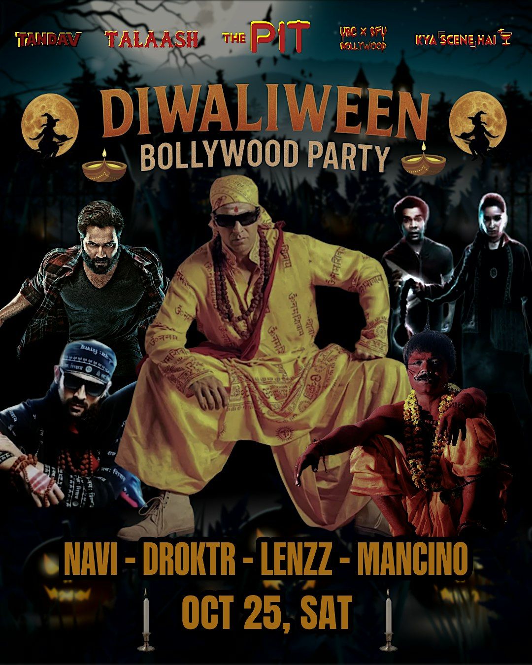 DIWALIWEEN : Halloween + Diwali Party at The Pit Ubc