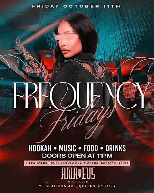 FREQUENCY FRIDAYS AT AMADEUS #LADIESNIGHT