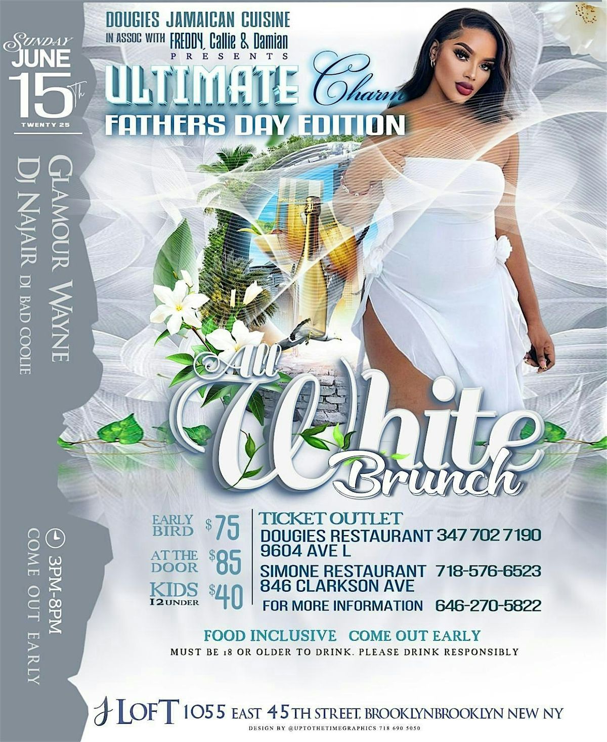 Ultimate Charm All White Brunch: Father's Day Edition