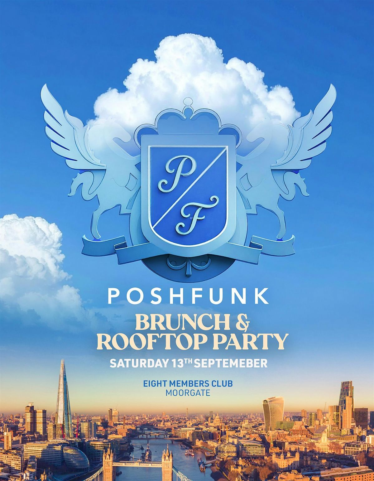 POSHFUNK - Brunch & Rooftop Party