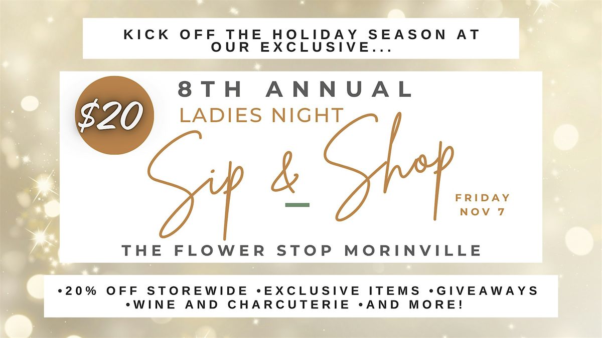 Ladies Night Holiday Sip and Shop