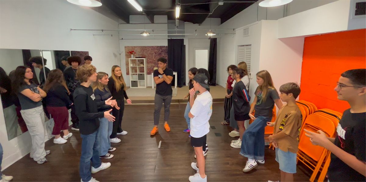 BACK TO ACTING SCHOOL, 4 TEENS ON WEDNESDAYS (BEGINNERS) TRY A  CLASS!