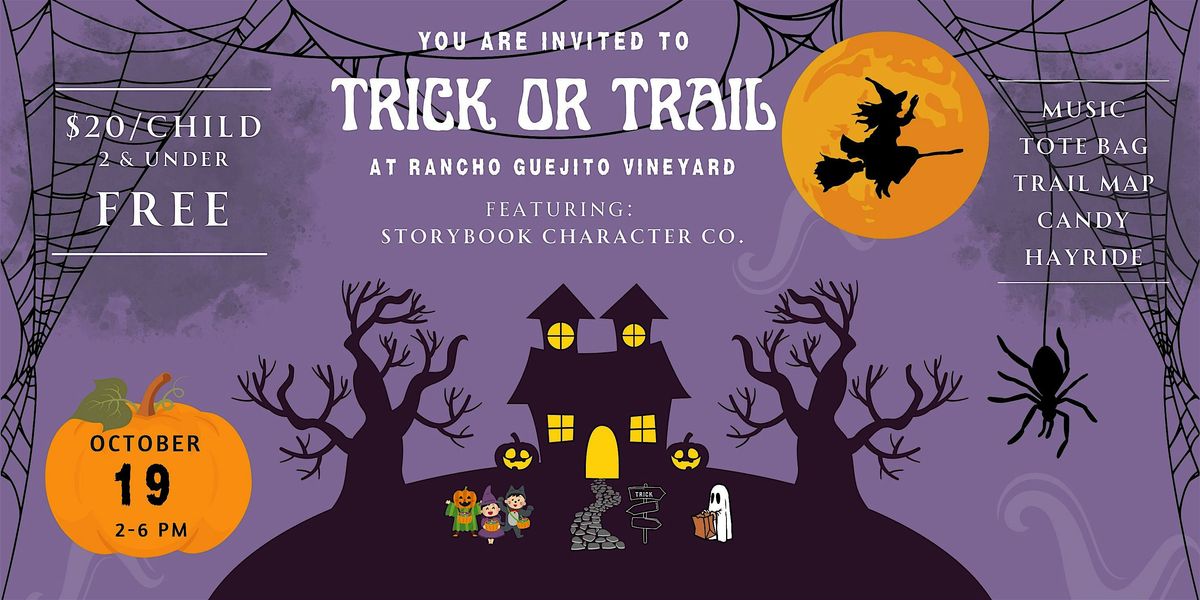 Trick or Trail at Rancho Guejito Vineyard