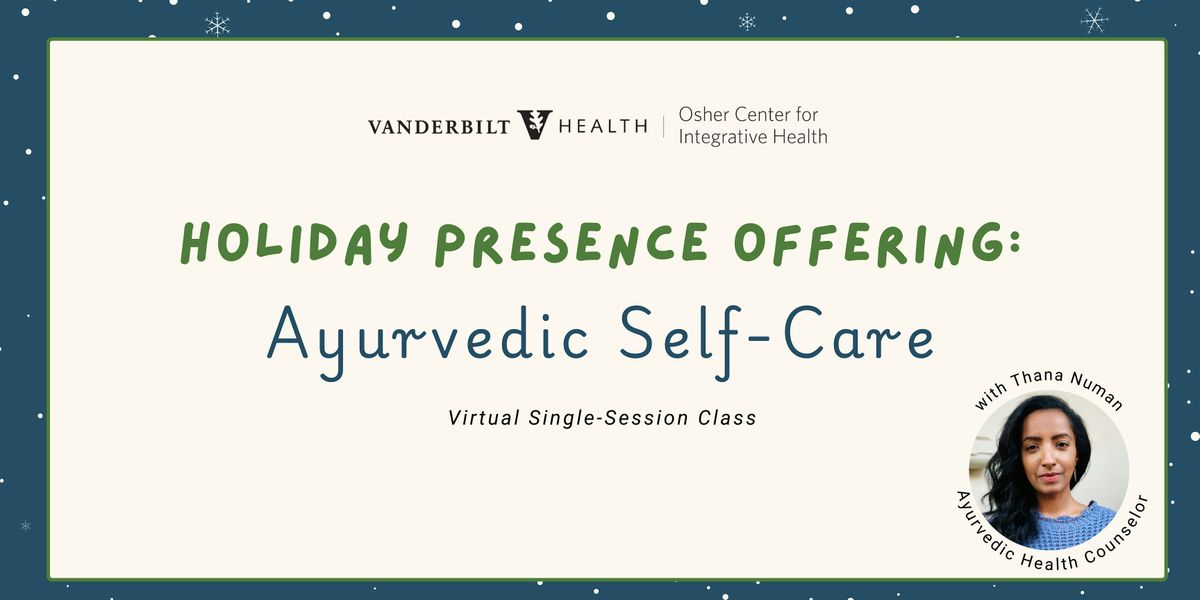 Ayurvedic Self-Care