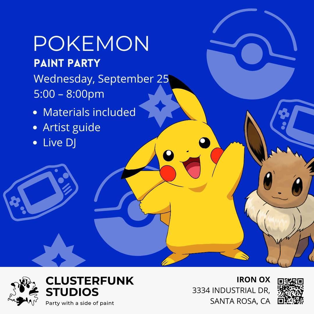 Pokemon Paint Party!