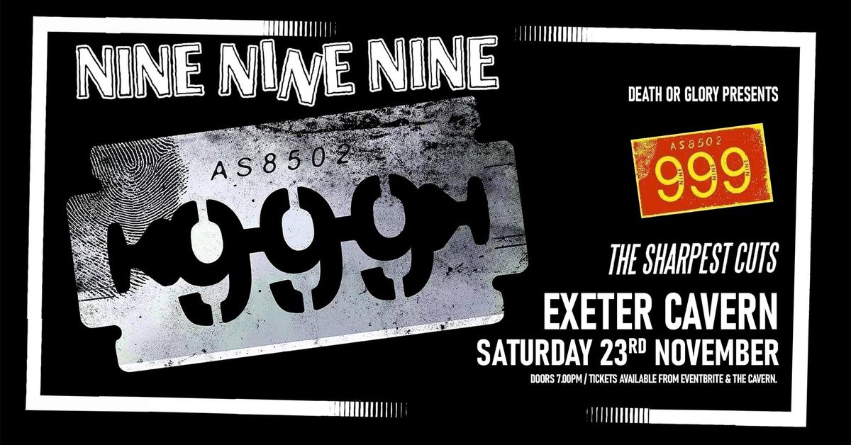 999 \/ Auntie Pus Live at The Cavern Exeter