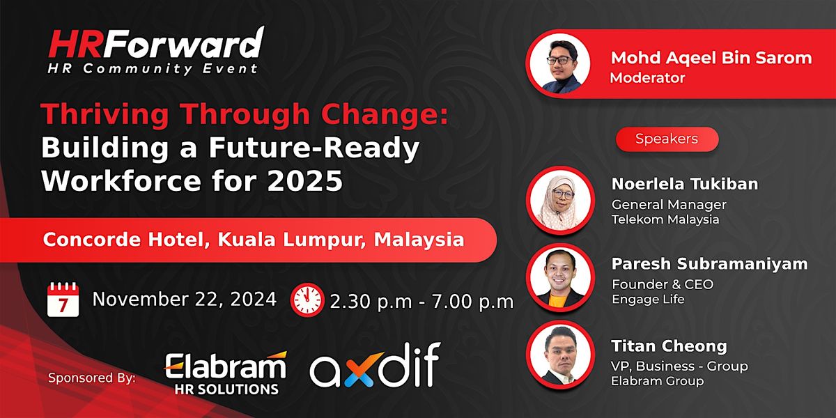 HR Expert Conference 2024 Kuala Lumpur (Offline Event)