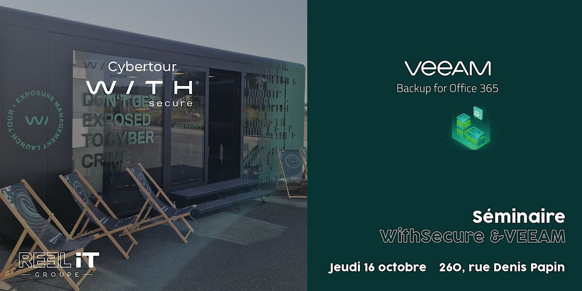 S\u00e9minaire WithSecure et VEEAM