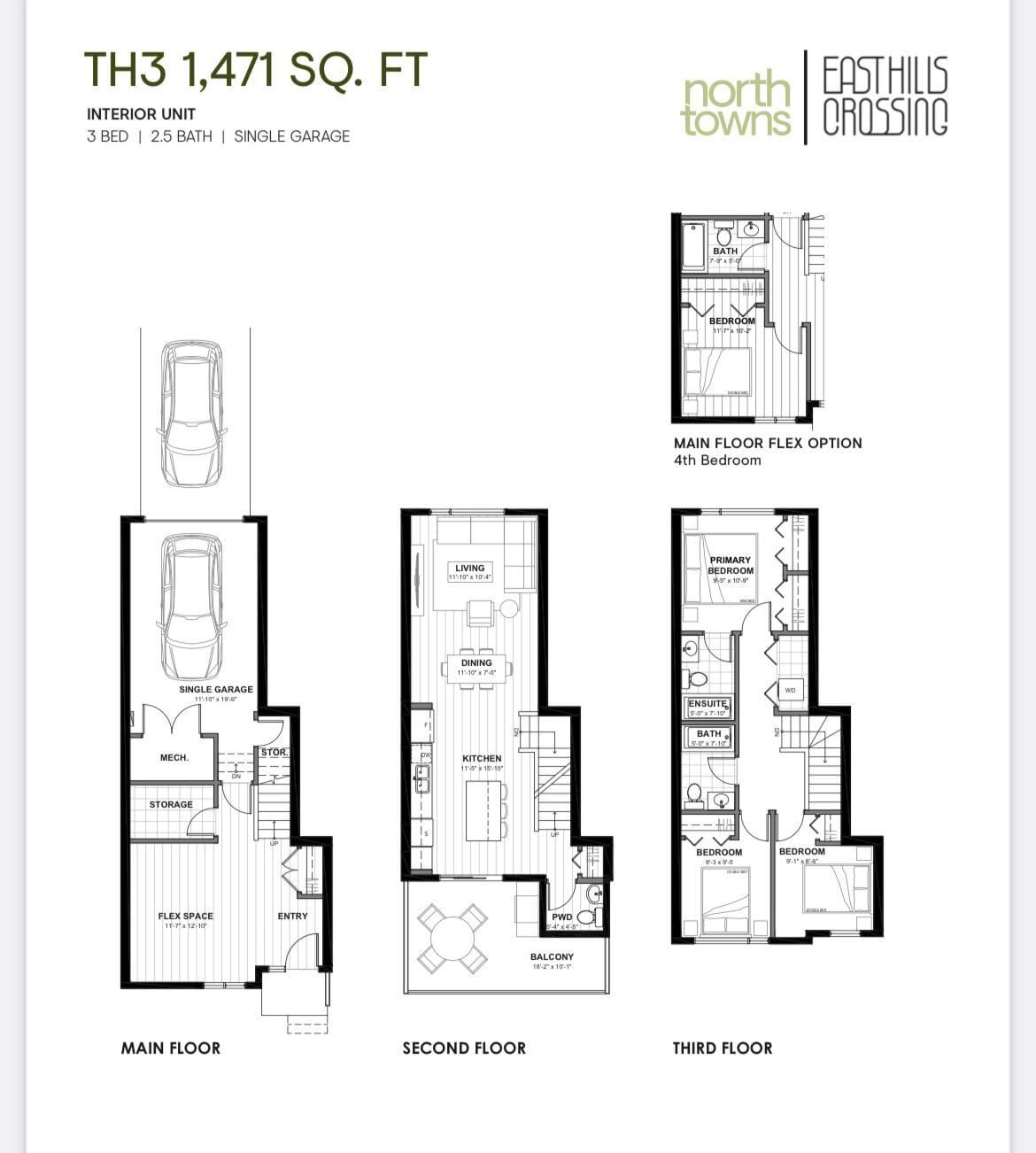 Brand New Townhouse in Easthill Crossing SE