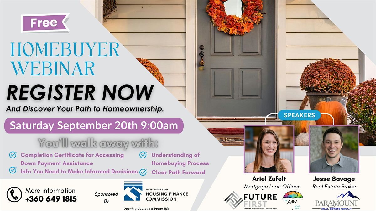 WA State Homebuyer Education Webinar