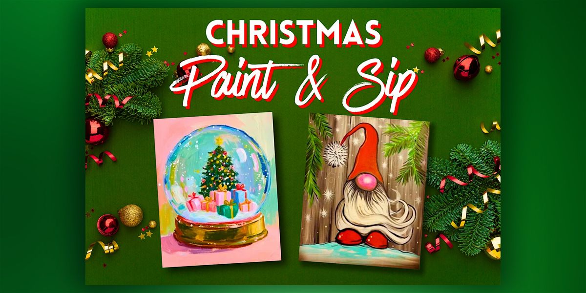 Christmas Paint & Sip