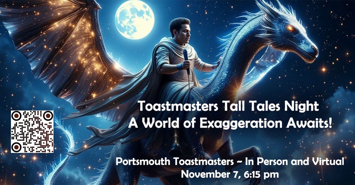 Tall Tales Night at Portsmouth Toastmasters