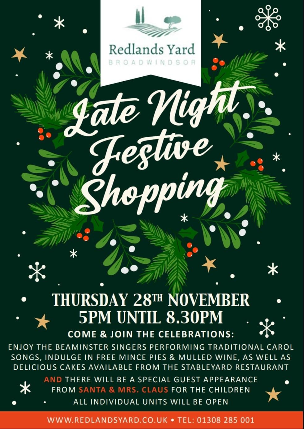 Late Night Festive Shopping Evening