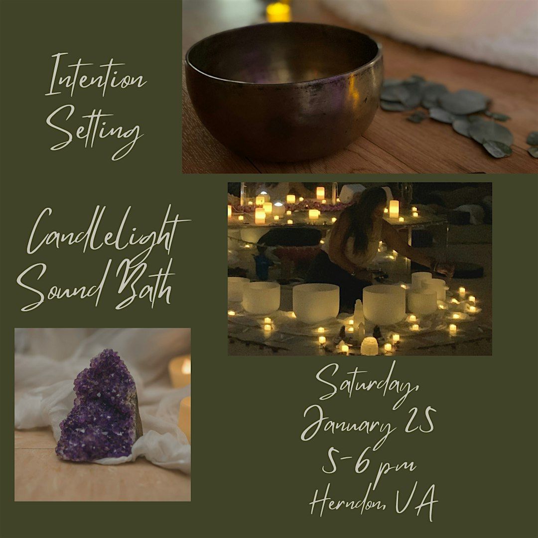 Intention Setting Candlelight Sound Bath