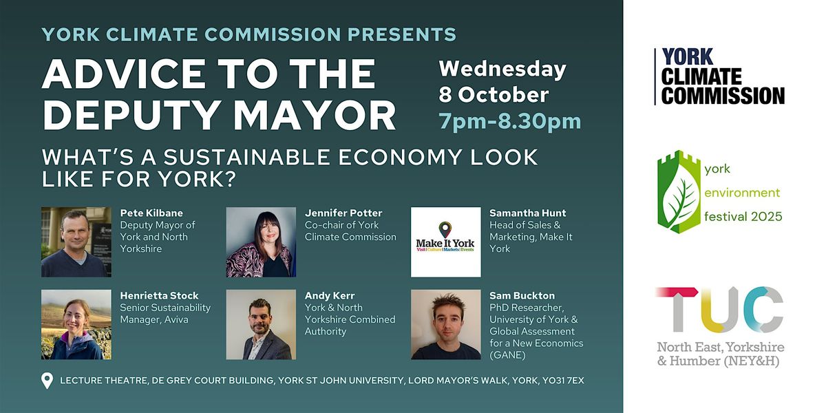 What's a sustainable economy look like for York?