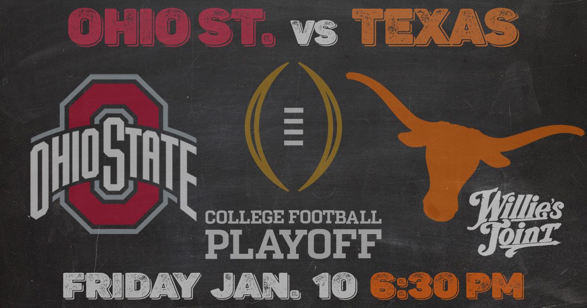 TEXAS vs OHIO STATE WATCH PARTY