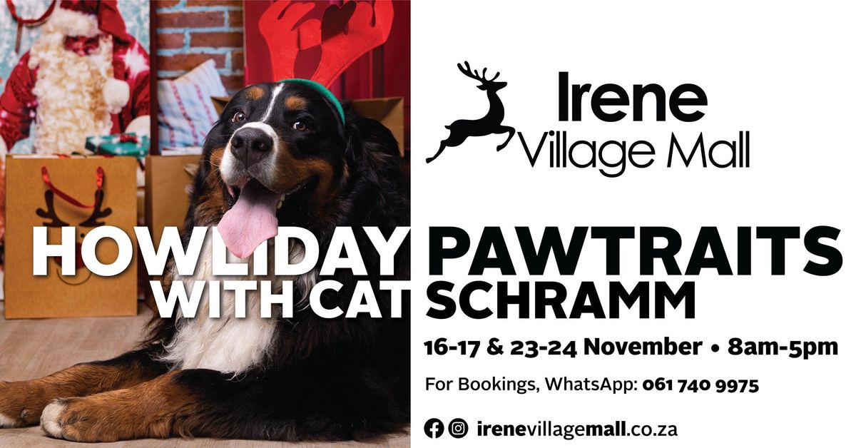 Howliday Pawtraits with Cat Schramm at Irene Village Mall