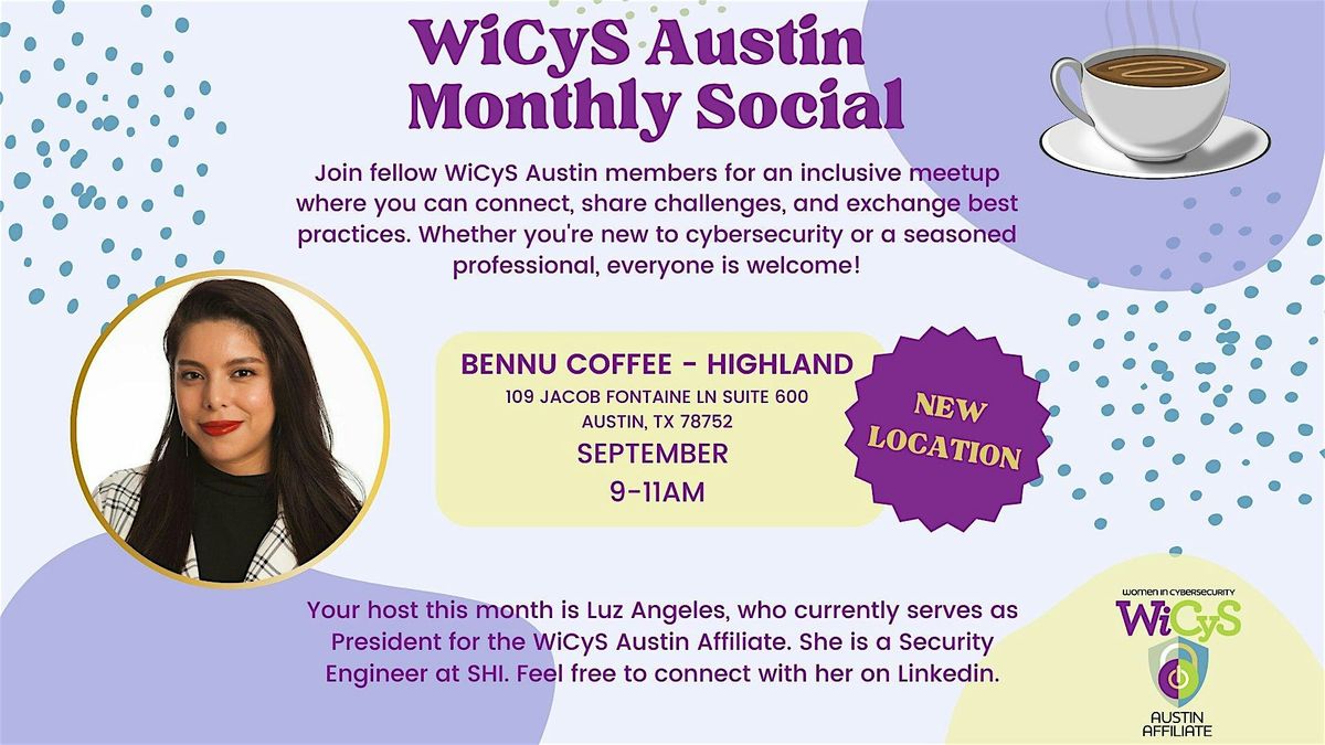 WiCyS Austin September Social