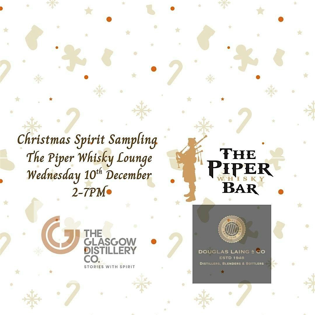 The Piper Whisky Lounge - Christmas Spirit Sampling