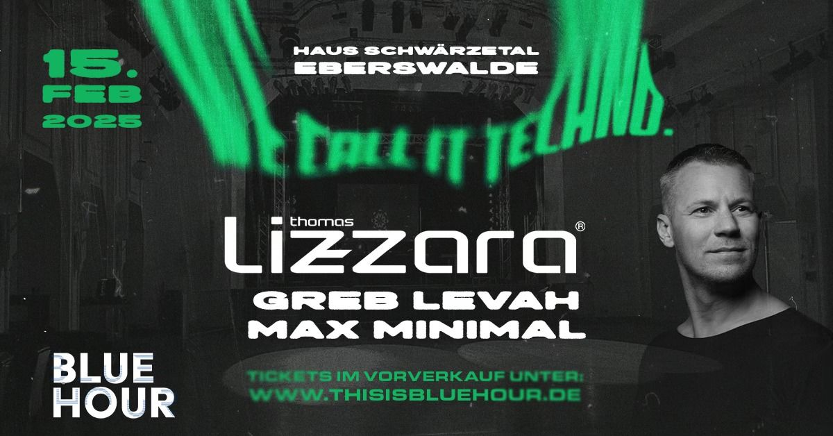 WE CALL IT TECHNO w\/ THOMAS LIZZARA, GREB LEVAH & MAX MINIMAL 