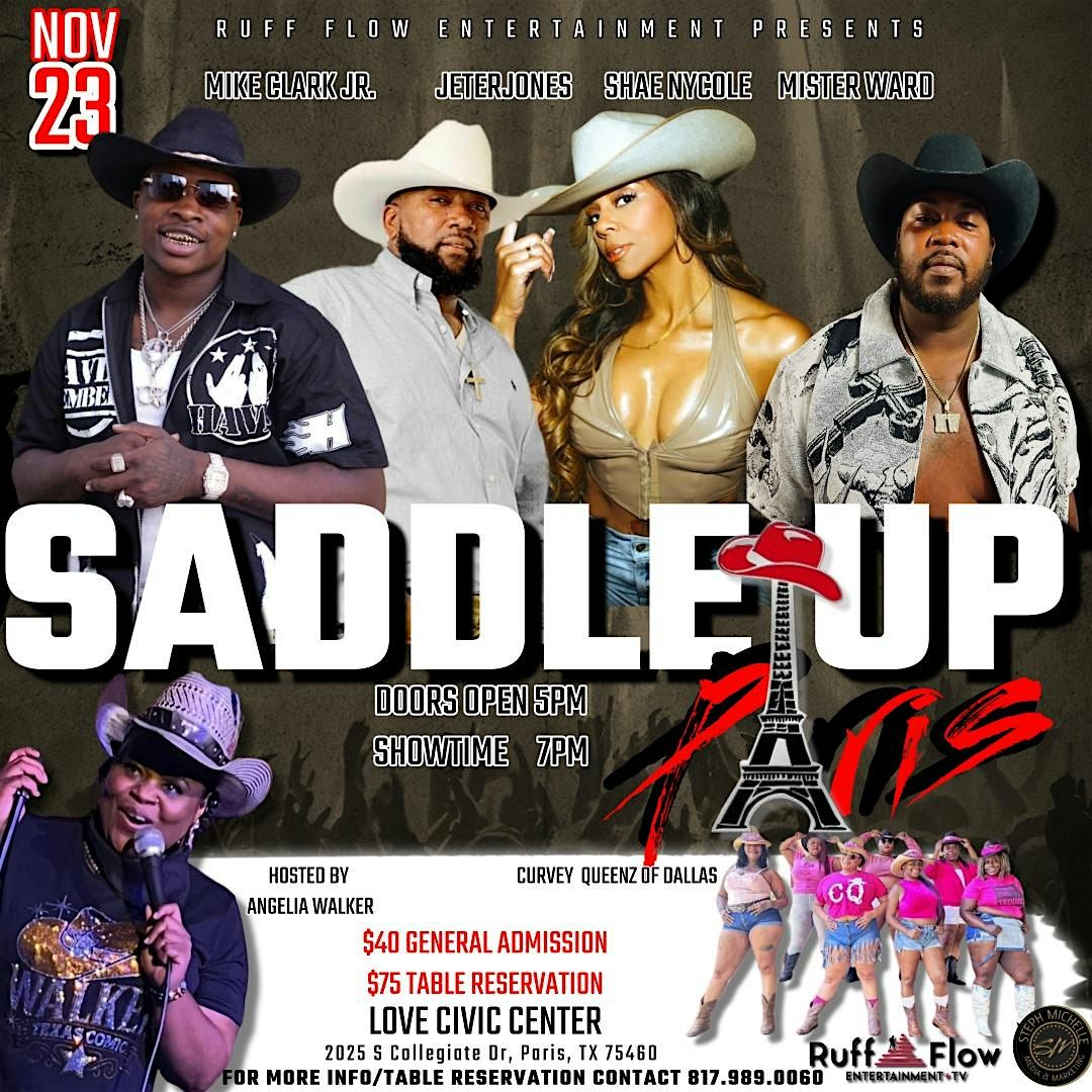 SADDLE UP PARIS