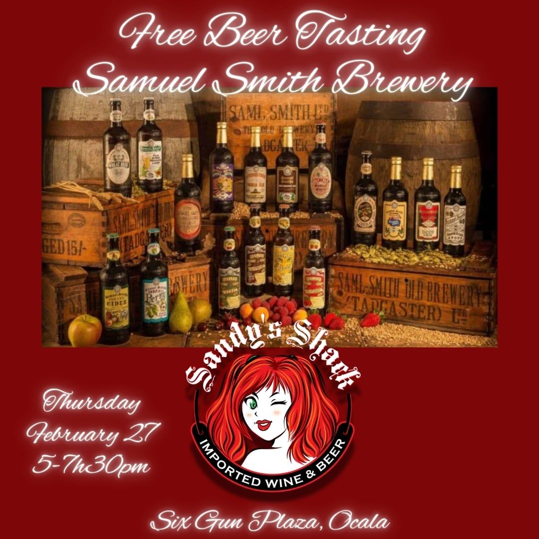 FREE Beer Tasting - Samuel Smith