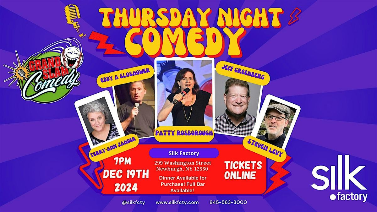 Comedy Night at The silk Factory