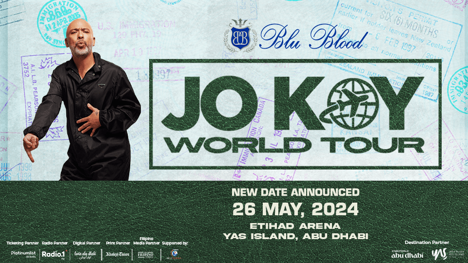Jo Koy World Tour Live at Etihad Arena, Abu Dhabi