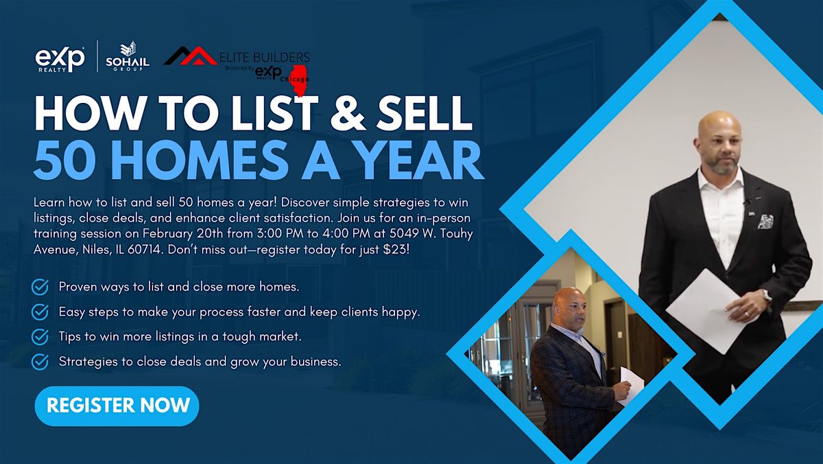 Realtors: How to list & sell 50 Homes a Year as a Solo Agent!