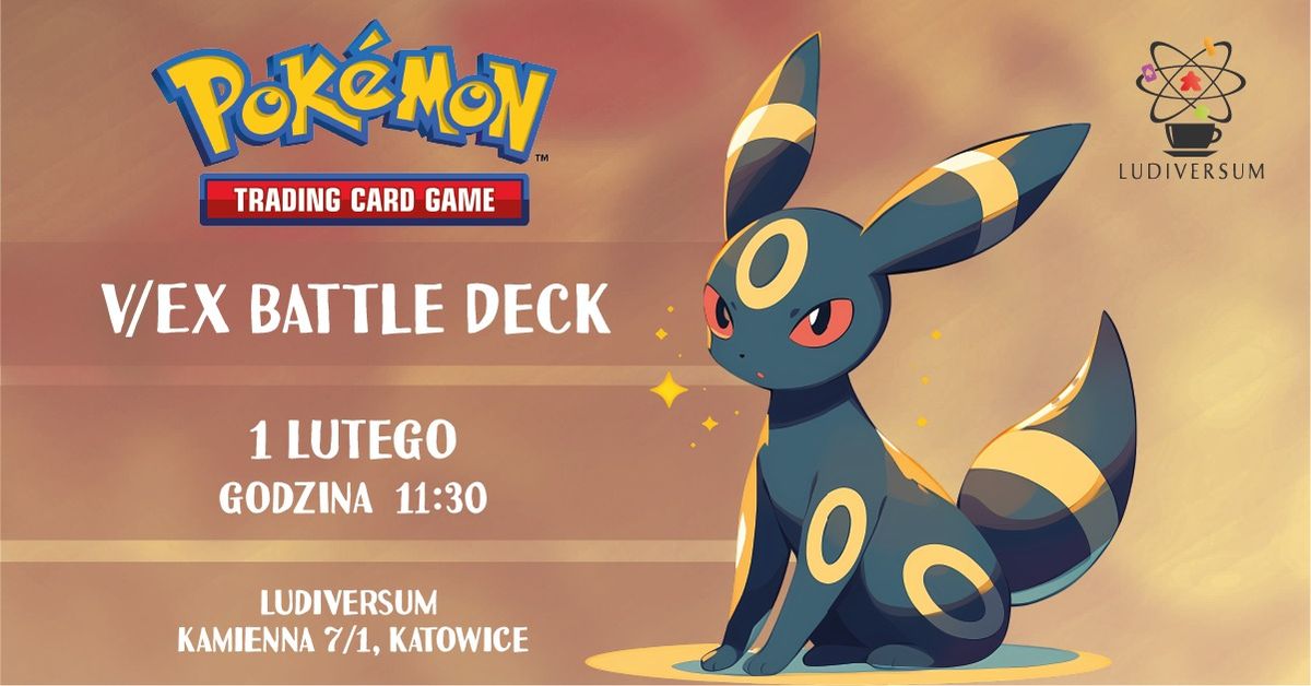 Pokemon TCG - turniej V\/ex Battle Deck