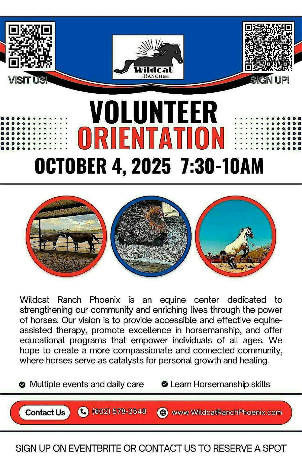 Wildcat Ranch Volunteer Orientation-October 4, 2025