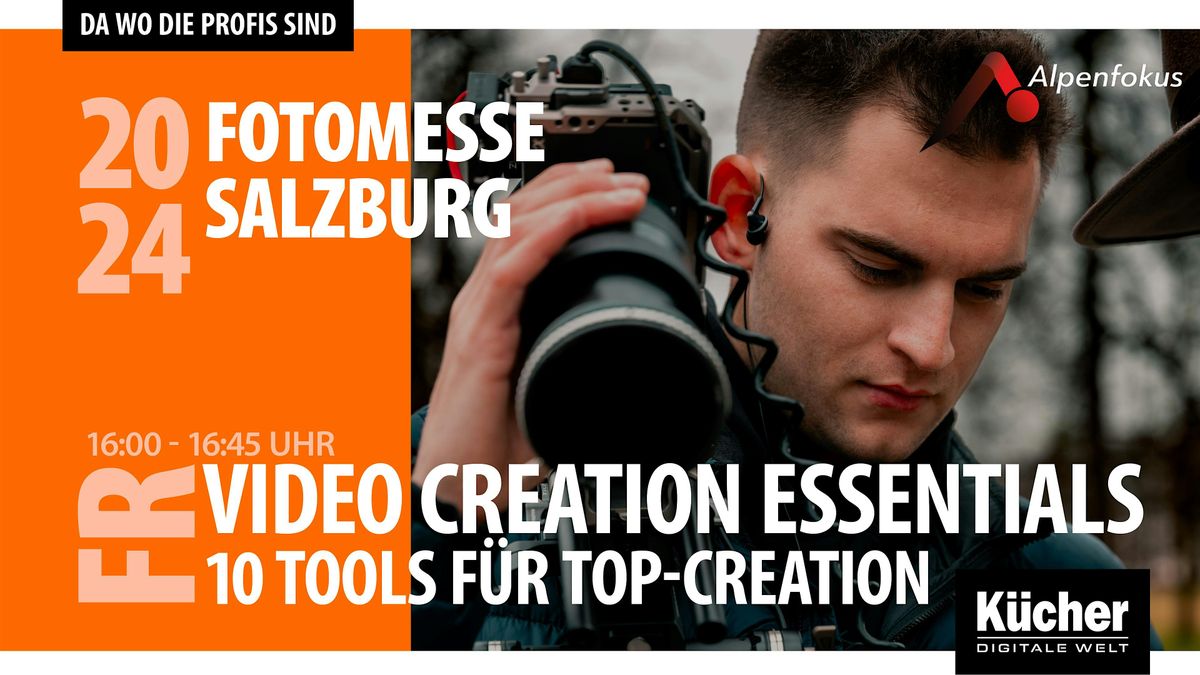 Video Creation Essentials: Mit maximal 10 Tools zum TOP Creator