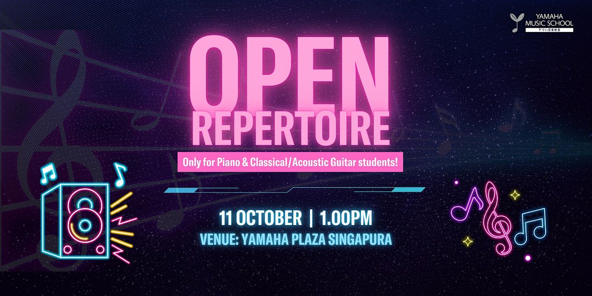 Open Repertoire Concert - Plaza Singapura