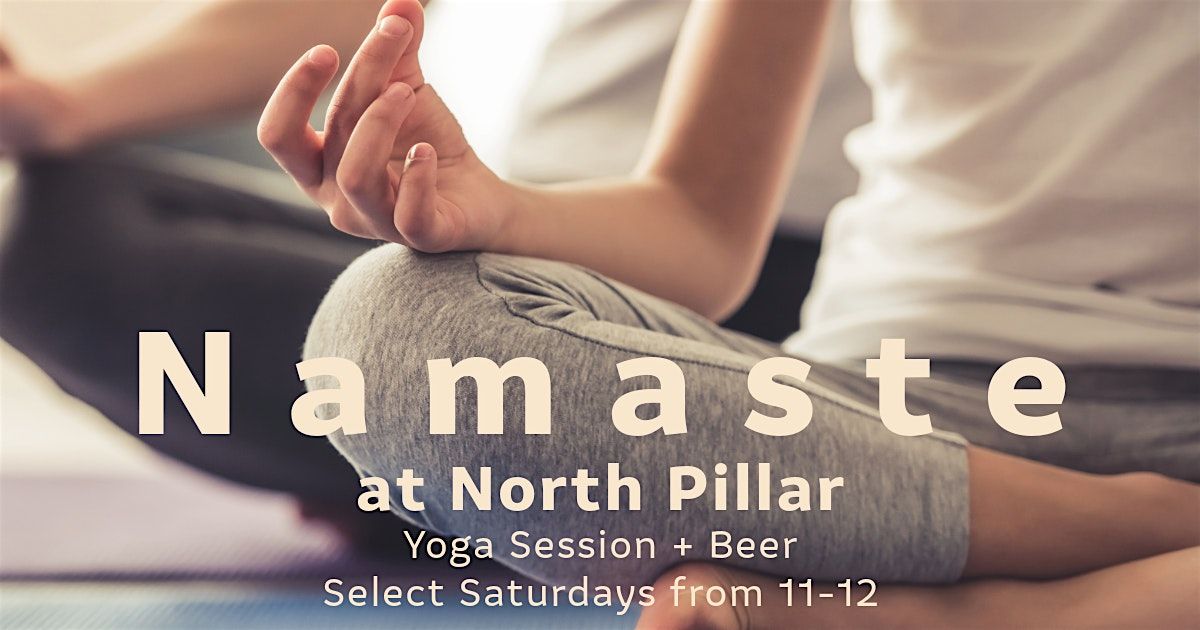 Namaste at North Pillar: Yoga + Beer
