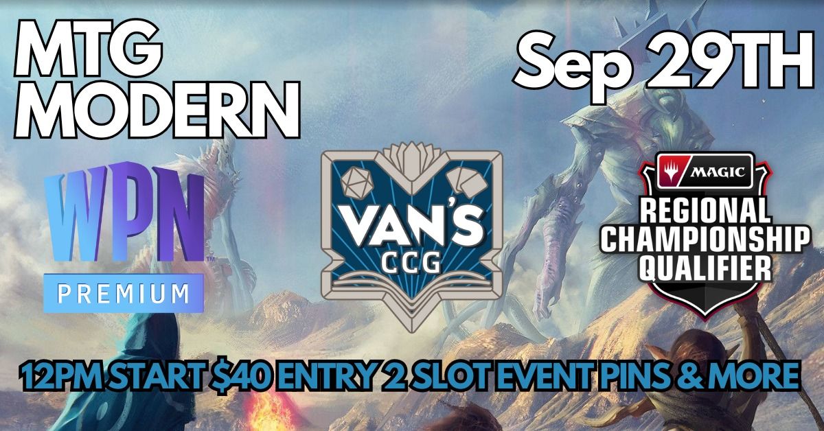 MODERN RCQ TOURNAMENT