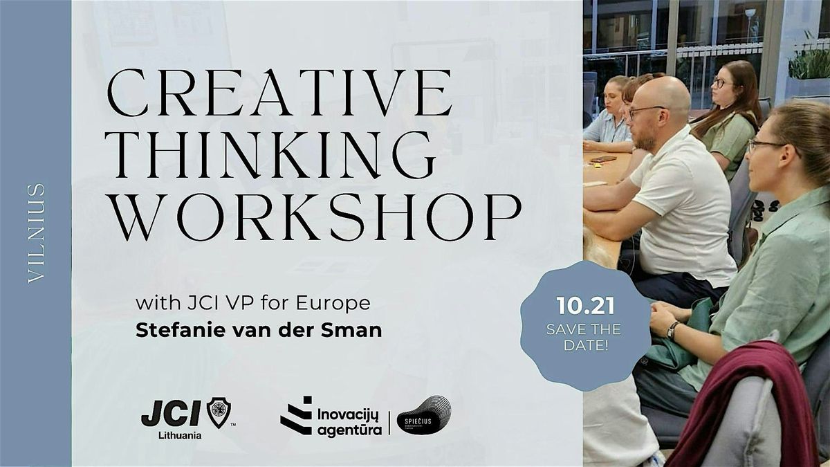 Free Creative Thinking Workshop with JCI
