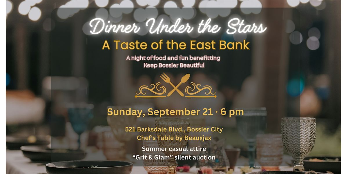 Dinner Under the Stars: A Taste of the East Bank