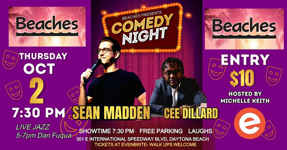 COMEDY NIGHT AT BEACHES!