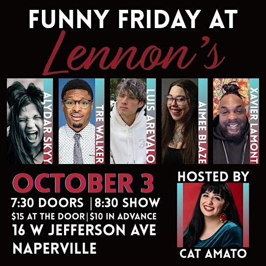 Funny Friday @ Lennon's Lounge