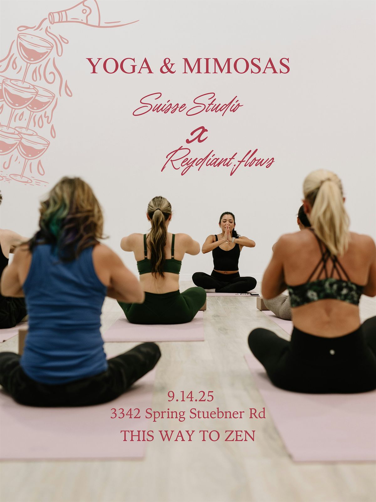 YOGA AND MIMOSAS