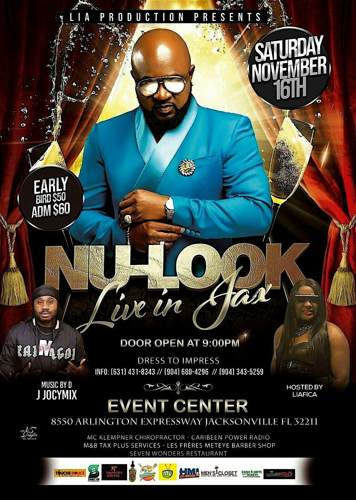 NU LOOK LIVE IN JAXSON VILLE