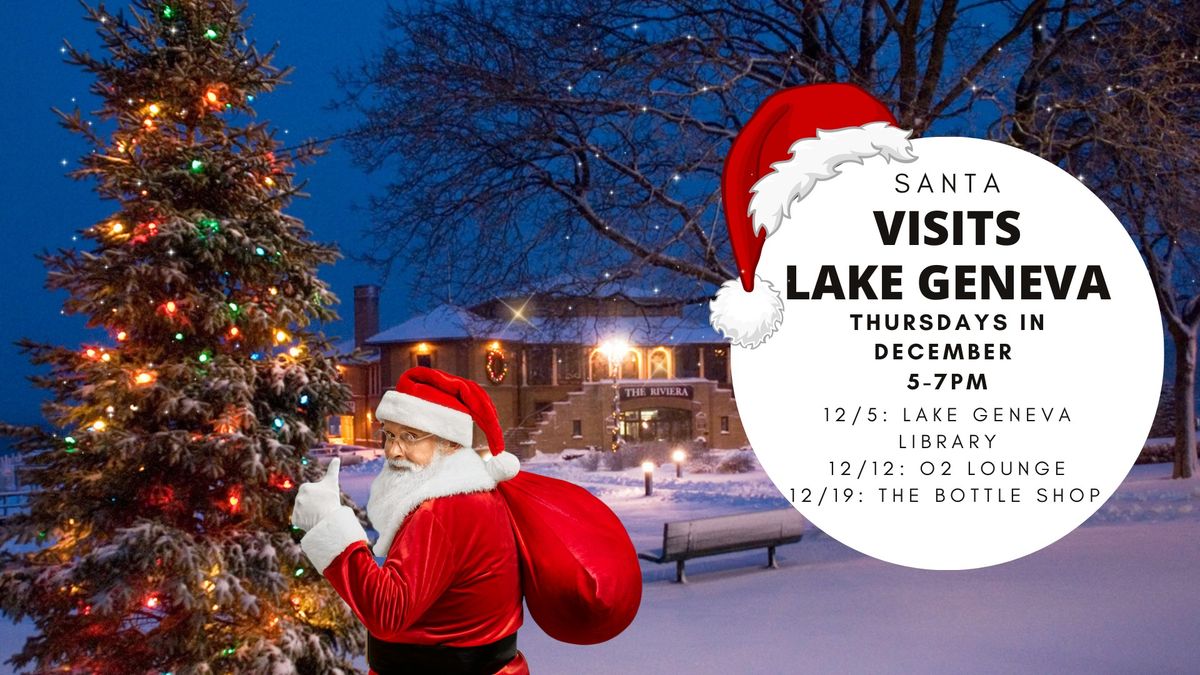 Santa is Coming to Downtown! @Lake Geneva Library